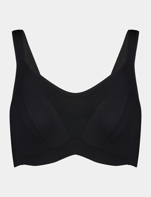 Bendon Power Underwire Sports Bra, Black product photo View 06 L
