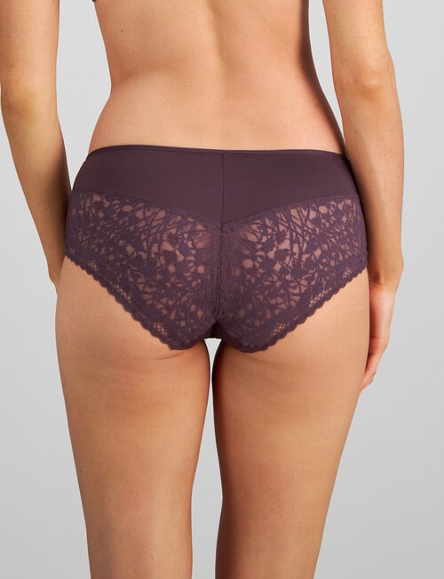 Bendon Hazel Midi Brief, Plum Perfect, S-XL product photo View 02 L