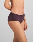 Bendon Hazel Midi Brief, Plum Perfect, S-XL product photo View 03 S