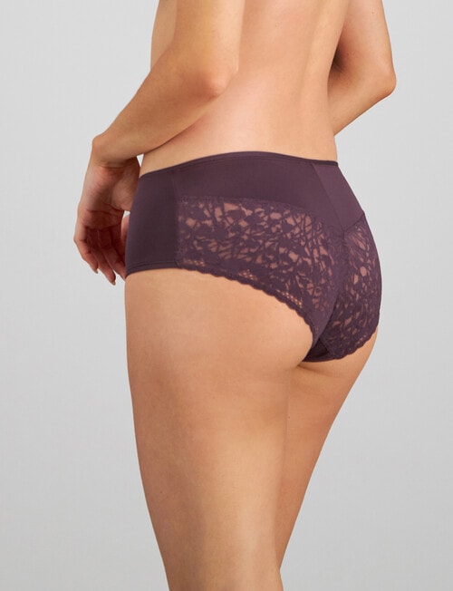 Bendon Hazel Midi Brief, Plum Perfect, S-XL product photo View 04 L