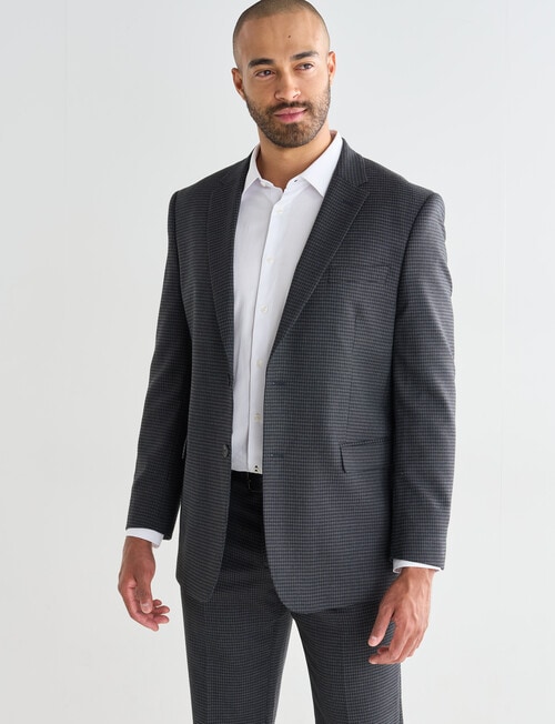 Laidlaw + Leeds Two-Tone Tony Classic Jacket, Charcoal product photo