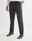 Laidlaw + Leeds Two-Tone Tony Classic Pants, Charcoal product photo