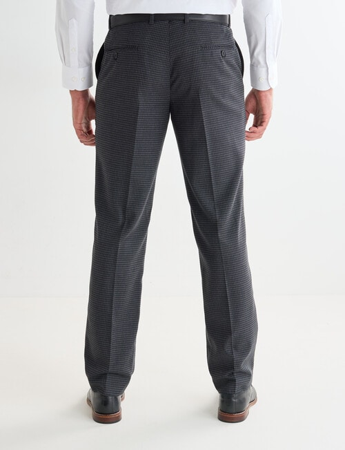 Laidlaw + Leeds Two-Tone Tony Classic Pants, Charcoal product photo View 02 L