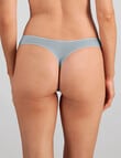 Bendon Au Naturel Thong Brief, Slate, XS-2XL product photo View 02 S