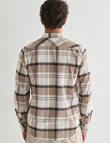 Tarnish Check Shirt, White product photo View 02 S