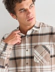 Tarnish Check Shirt, White product photo View 04 S