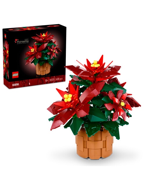 LEGO Botanicals Poinsettia, 10370 product photo