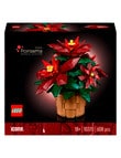 LEGO Botanicals Poinsettia, 10370 product photo View 02 S