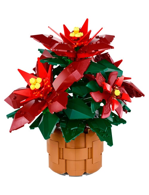 LEGO Botanicals Poinsettia, 10370 product photo View 03 L