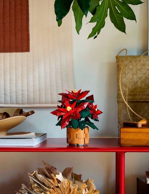 LEGO Botanicals Poinsettia, 10370 product photo View 09 L