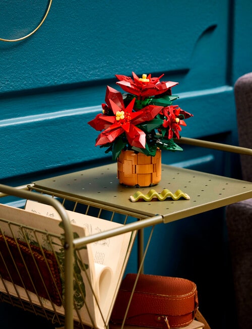 LEGO Botanicals Poinsettia, 10370 product photo View 10 L