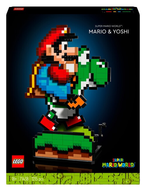LEGO Super Mario Super Mario World: Mario & Yoshi, 71438 product photo View 02 L
