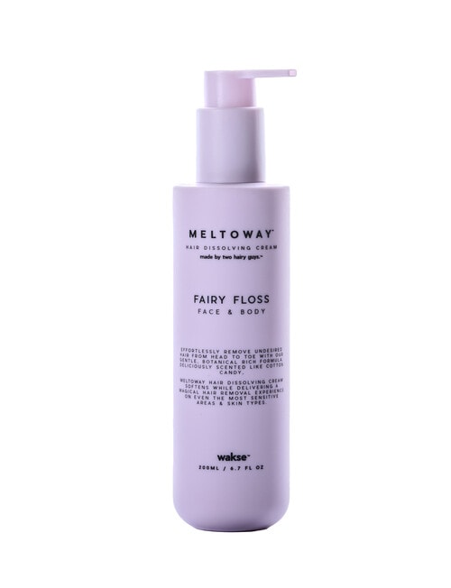 Wakse Meltoway Fairy Floss Face & Body Hair Dissolving Cream product photo