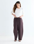 Mineral Hazel Rib Crew Long Sleeve, Ivory product photo View 03 S