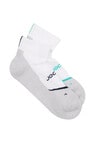 Jockey Performance Quarter Crew Sock, 2-Pack, White with Muri Beach & Deepest Navy product photo
