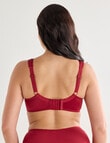 Caprice Milano Underwire Bra, Rhubarb, D-F product photo View 02 S