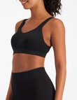 Berlei Smooth Power Wirefree Bra, Black, BC-EF product photo View 09 S