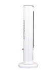 Sheffield Ceramic Tower Heater with Flame, White, PLA1945 product photo View 06 S