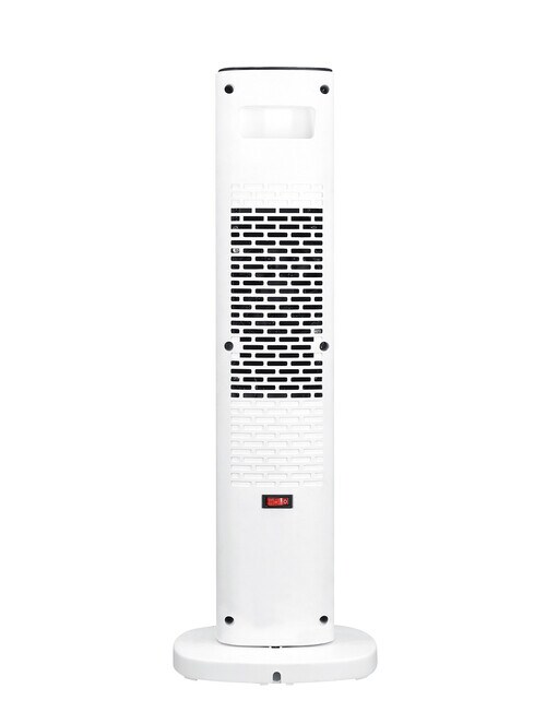 Sheffield Ceramic Tower Heater with Flame, White, PLA1945 product photo View 09 L