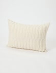 M&Co Patron Woven Cushion, Pearl product photo View 02 S