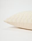 M&Co Patron Woven Cushion, Pearl product photo View 03 S