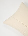 M&Co Patron Woven Cushion, Pearl product photo View 05 S