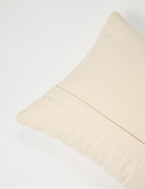 M&Co Patron Woven Cushion, Pearl product photo View 05 L