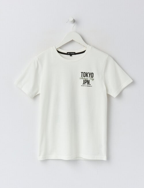 No Issue Japan Print Shortsleeve Tee, Ivory product photo