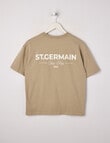 No Issue St Germain Short Sleeve Box Tee, Sand product photo View 02 S