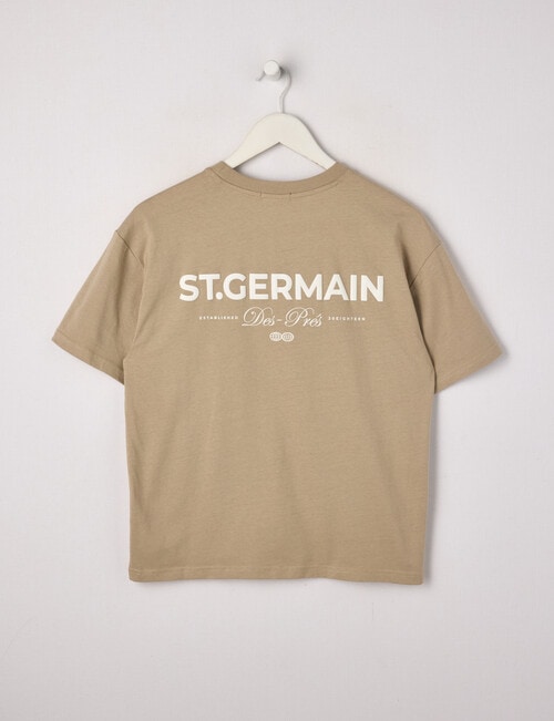 No Issue St Germain Short Sleeve Box Tee, Sand product photo View 02 L