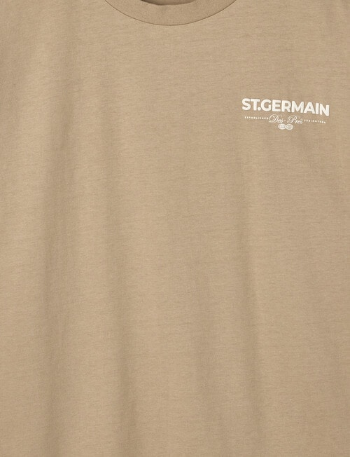 No Issue St Germain Short Sleeve Box Tee, Sand product photo View 03 L