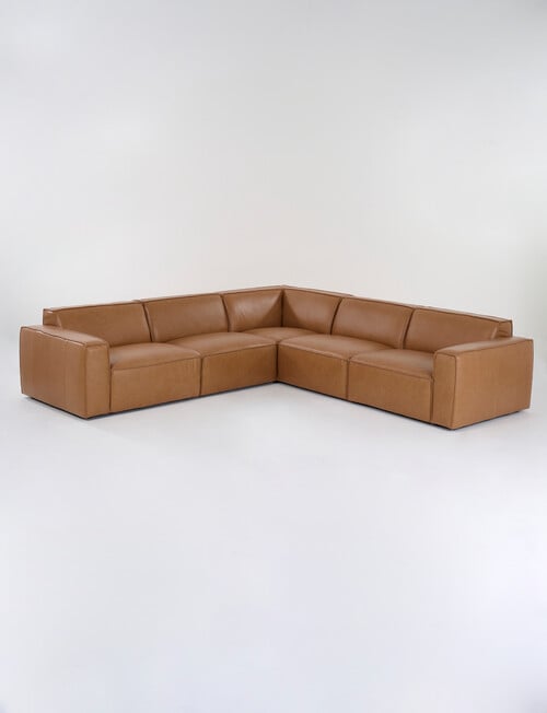 Marcello&Co Loft Leather Modular Corner product photo View 26 L