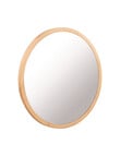 M&Co Turner Wall Round Mirror, Natural product photo View 03 S