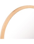 M&Co Turner Wall Round Mirror, Natural product photo View 04 S