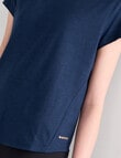 Superfit Limitless Short Sleeve Tee, Midnight Blue product photo View 04 S