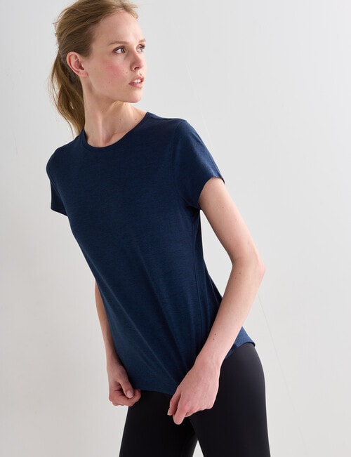 Superfit Limitless Short Sleeve Tee, Midnight Blue product photo View 06 L