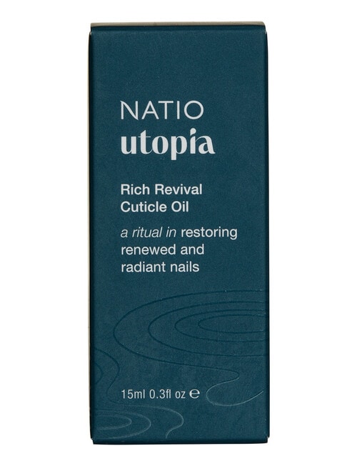 Natio Utopia Rich Revival Cuticle Oil product photo View 03 L