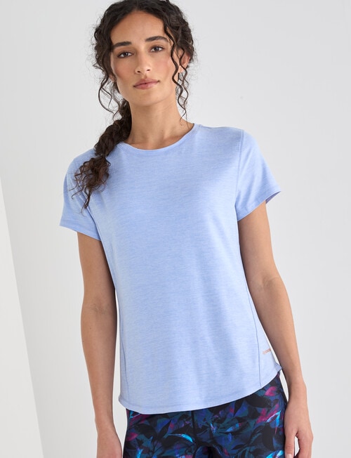 Superfit Limitless Short Sleeve Tee, Glacial Blue product photo View 06 L