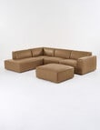 Marcello&Co Loft Leather Modular Corner product photo View 38 S