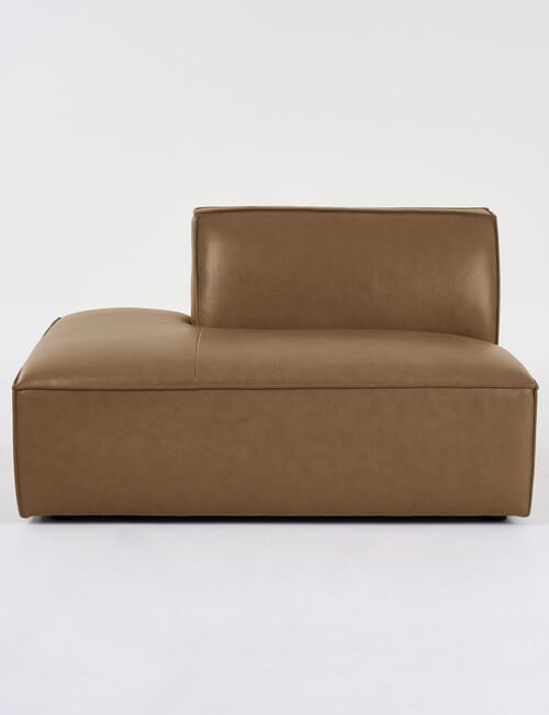 Marcello&Co Loft Leather Modular Left Chaise product photo View 02 L
