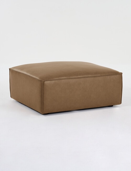Marcello&Co Loft Leather Modular Ottoman product photo