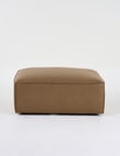 Marcello&Co Loft Leather Modular Ottoman product photo View 02 S