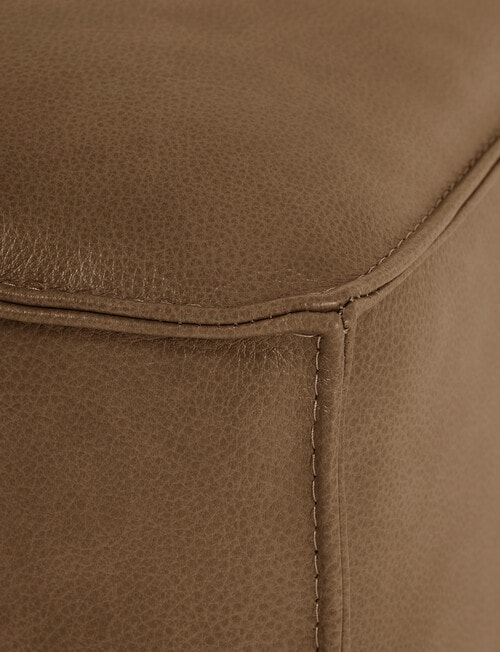 Marcello&Co Loft Leather Modular Ottoman product photo View 04 L