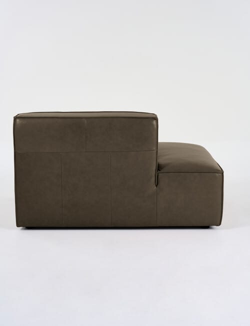 Marcello&Co Loft Leather Modular Left Chaise product photo View 05 L