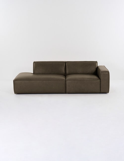 Marcello&Co Loft Leather Modular Left Chaise product photo View 06 L
