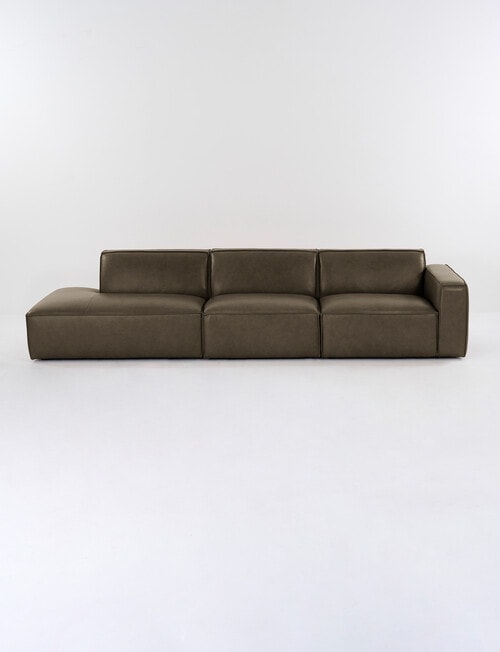 Marcello&Co Loft Leather Modular Left Chaise product photo View 09 L