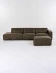 Marcello&Co Loft Leather Modular Left Chaise product photo View 10 S