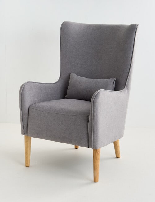 Babyhood Venice Rocking Chair, Steel Grey product photo View 04 L