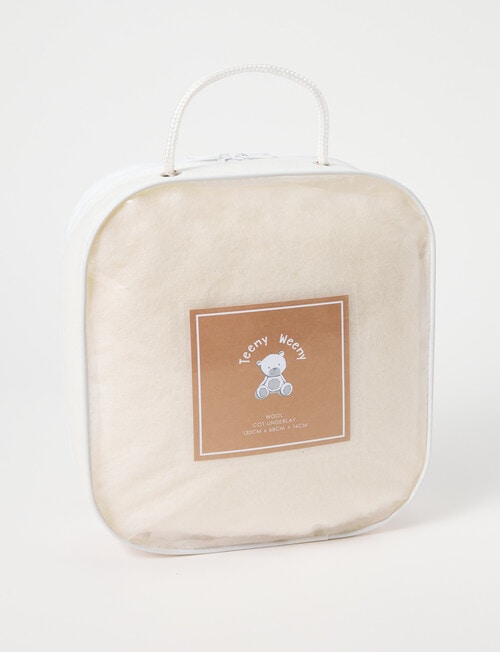Teeny Weeny Wool Cot Underlay product photo View 03 L