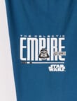 Licensed Star Wars Iconic Darkside PJ Set, Blue, 8-16 product photo View 04 S